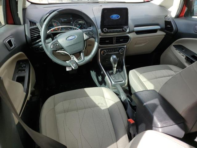 MAJ3S2GE3KC290441 - 2019 FORD ECOSPORT SE Czerwony zdjęcie 8