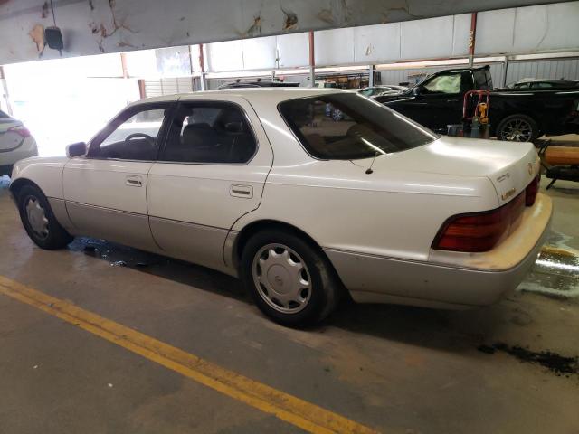 JT8UF11E7P0156335 - 1993 LEXUS LS 400 WHITE photo 2