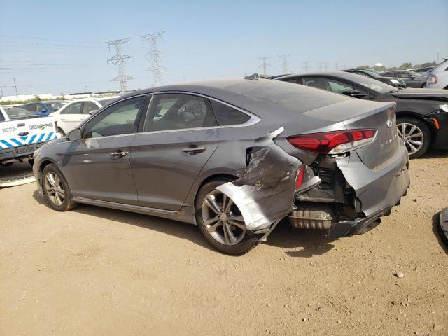 5NPE34AF3KH790116 - 2019 HYUNDAI SONATA LIMITED ნაცრისფერი ფოტო 2