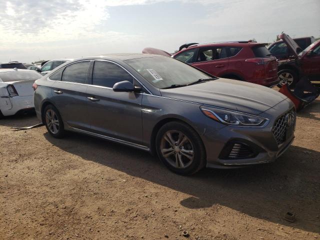 5NPE34AF3KH790116 - 2019 HYUNDAI SONATA LIMITED ნაცრისფერი ფოტო 4