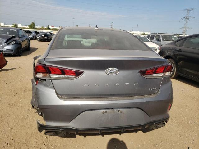 5NPE34AF3KH790116 - 2019 HYUNDAI SONATA LIMITED ნაცრისფერი ფოტო 6