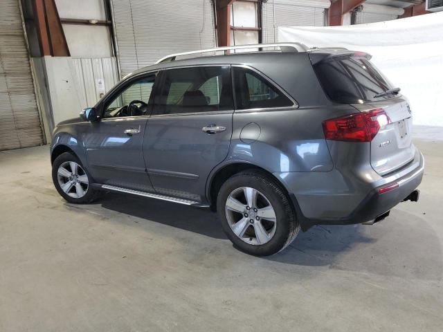 2HNYD2H63AH500317 - 2010 ACURA MDX TECHNOLOGY GRAY photo 2