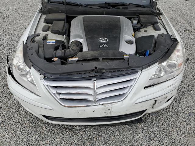 KMHGC4DE2BU136933 - 2011 HYUNDAI GENESIS 3.8L WHITE photo 11