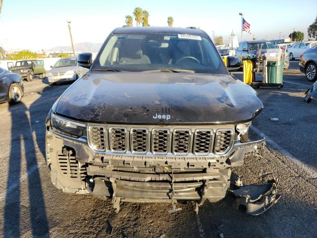 1C4RJKAG9M8147646 - 2021 JEEP GRAND CHER L LAREDO BLACK photo 5