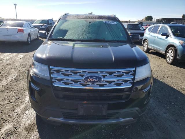 1FM5K7D84KGB40597 - 2019 FORD EXPLORER XLT BLACK photo 5