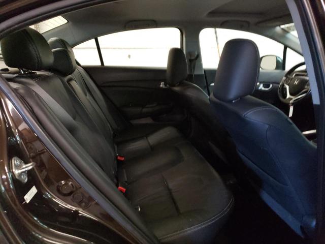 2HGFB2F96DH526951 - 2013 HONDA CIVIC EXL ყავისფერი ფოტო 10