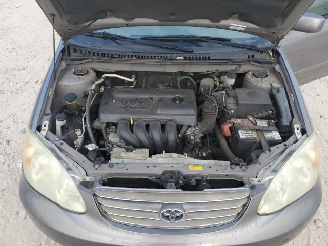 2T1BR32E63C098552 - 2003 TOYOTA COROLLA CE GRAY photo 11
