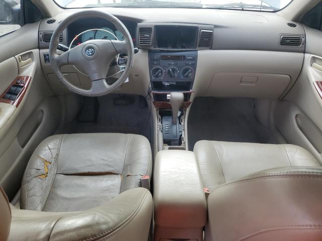 2T1BR32E63C098552 - 2003 TOYOTA COROLLA CE GRAY photo 8