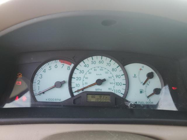 2T1BR32E63C098552 - 2003 TOYOTA COROLLA CE GRAY photo 9