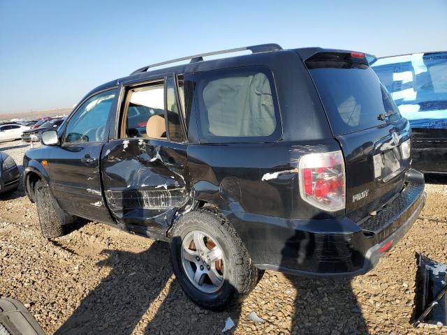 5FNYF184X8B013737 - 2008 HONDA PILOT EX BLACK photo 2