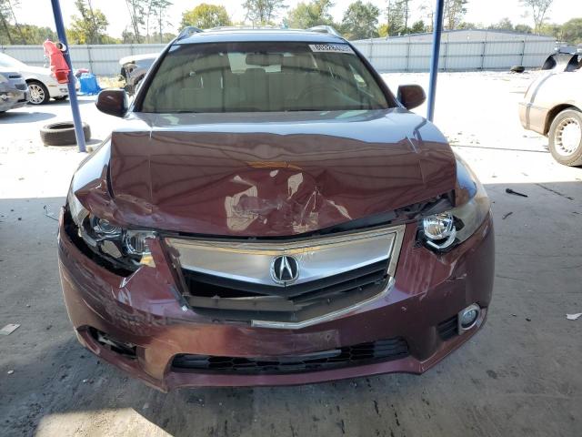 JH4CW2H66CC003535 - 2012 ACURA TSX TECH BURGUNDY photo 5