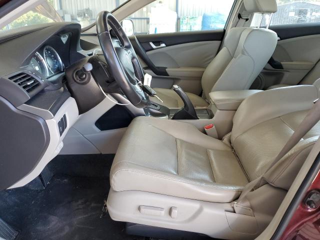 JH4CW2H66CC003535 - 2012 ACURA TSX TECH BURGUNDY photo 7