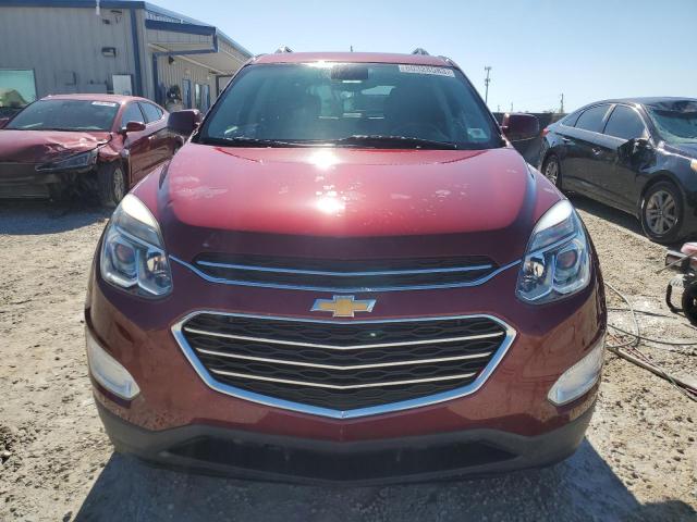 2GNALCEK9H1602359 - 2017 CHEVROLET EQUINOX LT RED photo 5