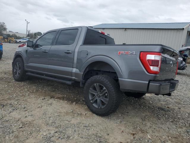 1FTFW1E84PFA93657 - 2023 FORD F150 SUPERCREW GRAY photo 2