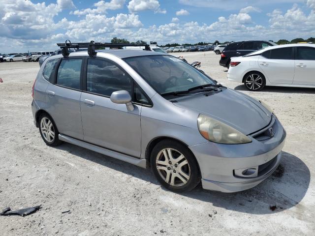 JHMGD38697S020824 - 2007 HONDA FIT S 银色 照片 4