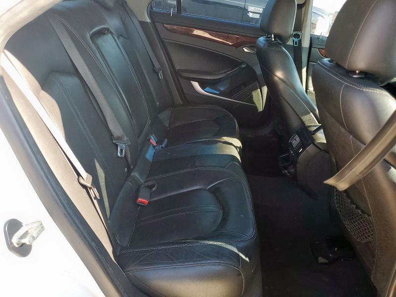 1G6DE5E5XC0128998 - 2012 CADILLAC CTS LUXURY COLLECTION WHITE photo 10