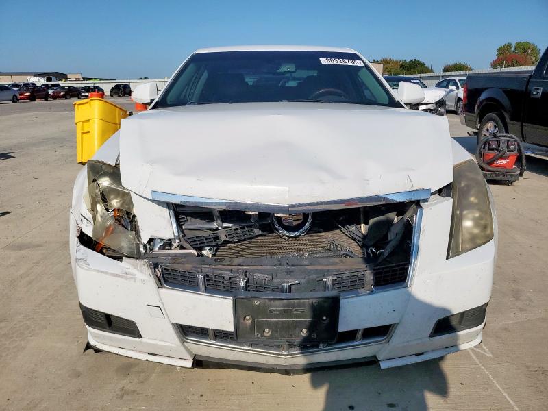 1G6DE5E5XC0128998 - 2012 CADILLAC CTS LUXURY COLLECTION WHITE photo 5