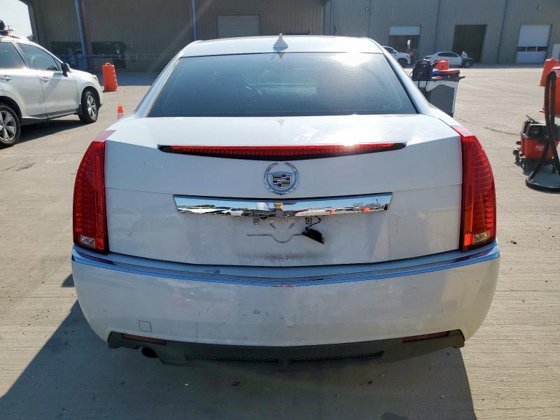 1G6DE5E5XC0128998 - 2012 CADILLAC CTS LUXURY COLLECTION WHITE photo 6