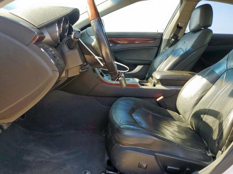 1G6DE5E5XC0128998 - 2012 CADILLAC CTS LUXURY COLLECTION WHITE photo 7