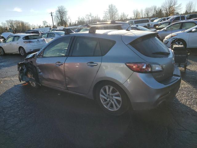 JM1BL1L87C1624450 - 2012 MAZDA 3 I GRAY photo 2