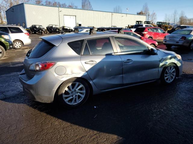 JM1BL1L87C1624450 - 2012 MAZDA 3 I GRAY photo 3