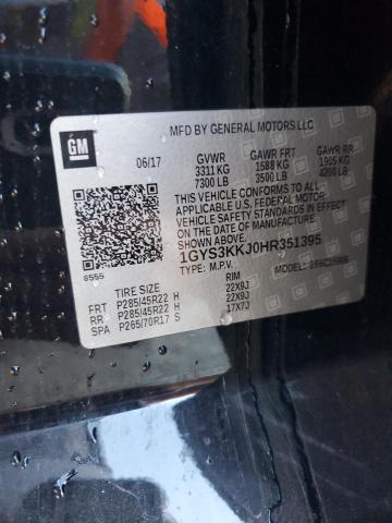 1GYS3KKJ0HR351395 - 2017 CADILLAC ESCALADE ESV PLATINUM Qara foto 14