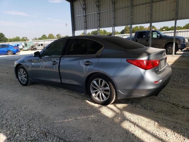 JN1BV7ARXFM420708 - 2015 INFINITI Q50 BASE BLUE photo 2