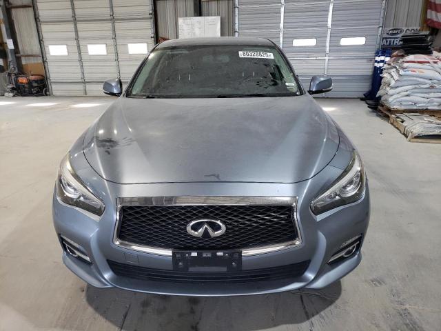 JN1BV7ARXFM420708 - 2015 INFINITI Q50 BASE BLUE photo 5