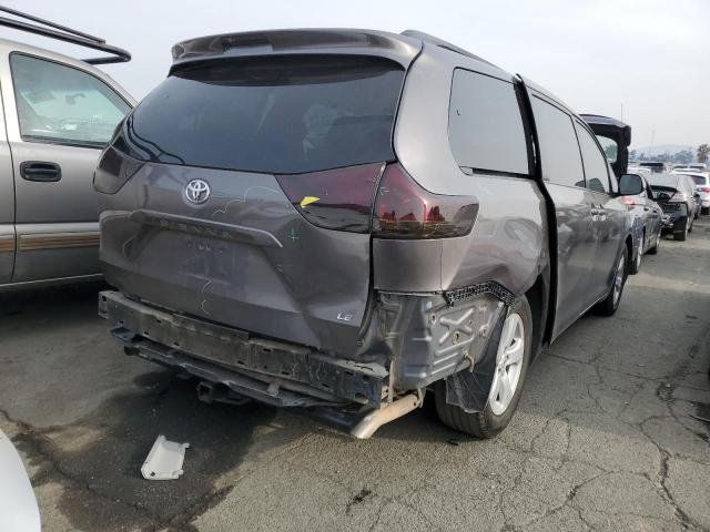 5TDKK3DC7ES425096 - 2014 TOYOTA SIENNA LE GRAY photo 3