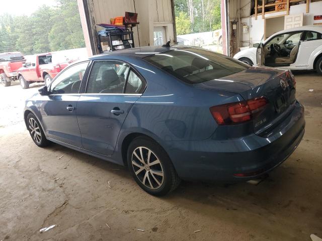 3VWDB7AJ7HM275592 - 2017 VOLKSWAGEN JETTA SE 蓝色 照片 2