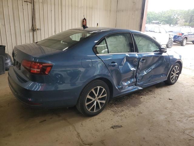 3VWDB7AJ7HM275592 - 2017 VOLKSWAGEN JETTA SE 蓝色 照片 3