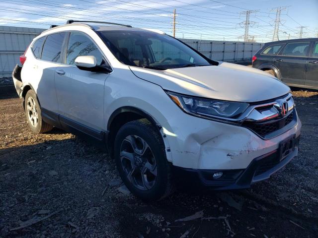 5J6RW2H58JL002087 - 2018 HONDA CR-V EX WHITE photo 4