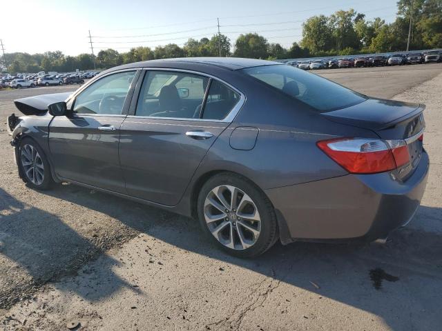 1HGCR2F54EA012009 - 2014 HONDA ACCORD SPORT GRAY photo 2