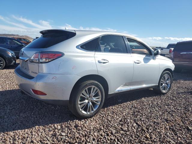 JTJZB1BA0D2007194 - 2013 LEXUS RX 450 SILVER photo 3