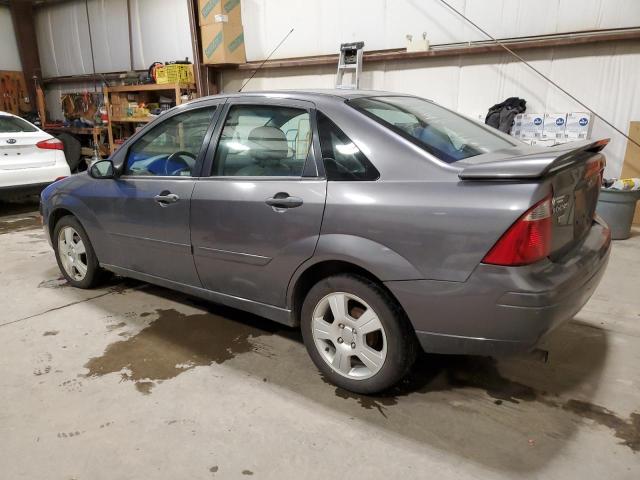 1FAFP34N47W116442 - 2007 FORD FOCUS ZX4 GRAY photo 2