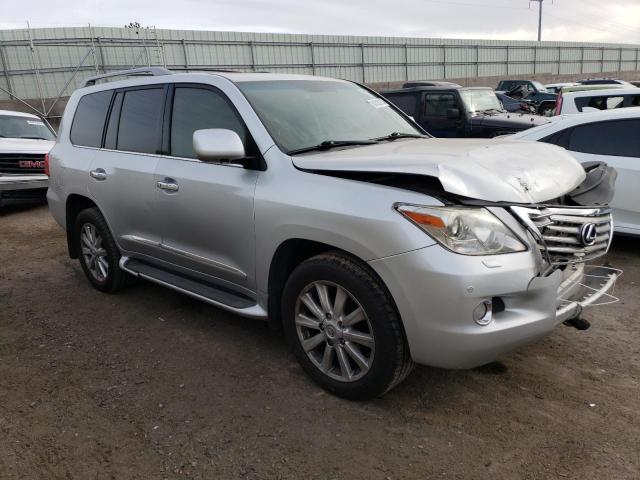 JTJHY00W584017619 - 2008 LEXUS LX 570 SILVER photo 4