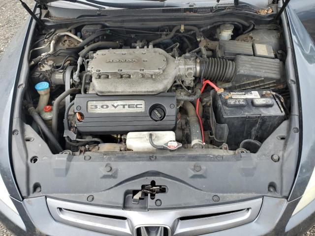 1HGCM66524A025135 - 2004 HONDA ACCORD EX GRAY photo 11