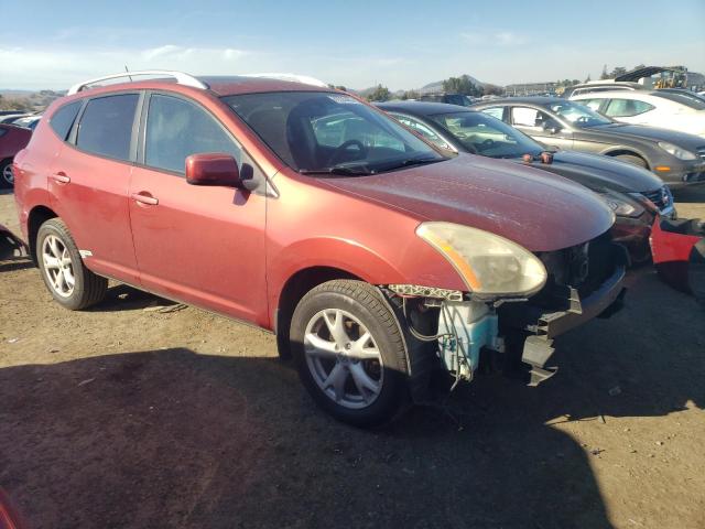 JN8AS58T48W001708 - 2008 NISSAN ROGUE S RED photo 4