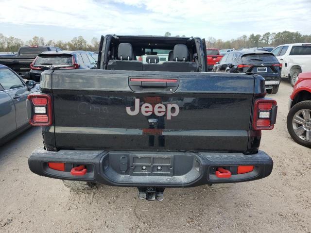 1C6JJTBG4LL155352 - 2020 JEEP GLADIATOR RUBICON BLACK photo 6