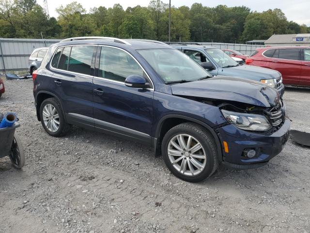 WVGBV7AX8GW544716 - 2016 VOLKSWAGEN TIGUAN S BLUE photo 4