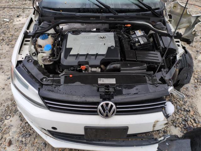 3VWLL7AJ8DM366843 - 2013 VOLKSWAGEN JETTA TDI WHITE photo 11