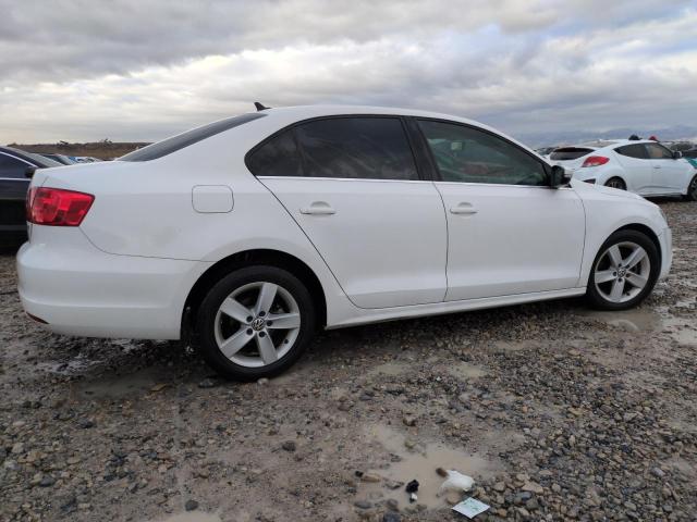 3VWLL7AJ8DM366843 - 2013 VOLKSWAGEN JETTA TDI WHITE photo 3