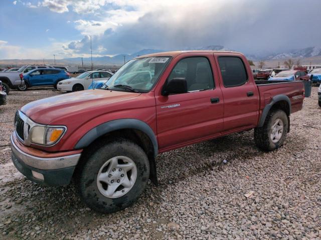 5TEGM92N84Z464840 - 2004 TOYOTA TACOMA DOUBLE CAB PRERUNNER RED photo 1