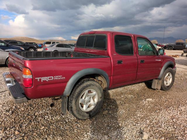 5TEGM92N84Z464840 - 2004 TOYOTA TACOMA DOUBLE CAB PRERUNNER RED photo 3
