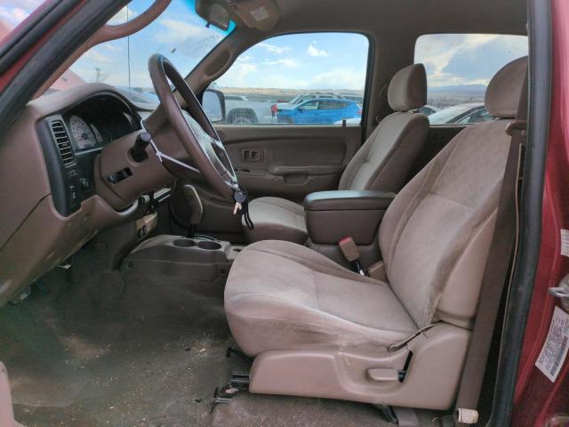 5TEGM92N84Z464840 - 2004 TOYOTA TACOMA DOUBLE CAB PRERUNNER RED photo 7