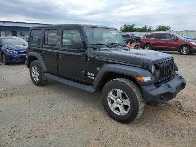 1C4HJXDG0KW629807 - 2019 JEEP WRANGLER UNLIMITED SPORT 黑色 照片 4