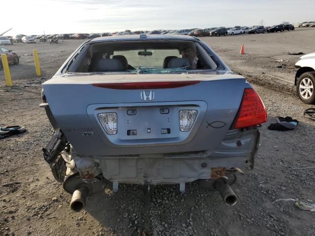 1HGCM66537A022605 - 2007 HONDA ACCORD EX GRAY photo 6