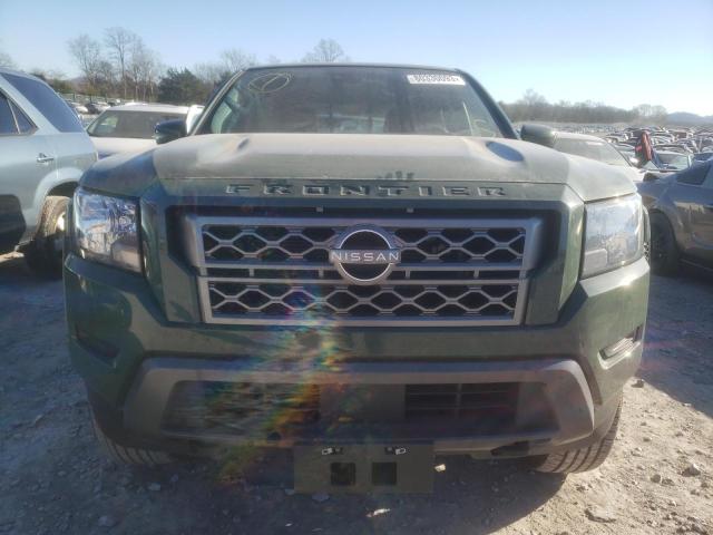 1N6ED1EK4NN623171 - 2022 NISSAN FRONTIER S GREEN photo 5