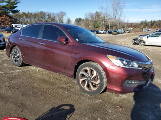 1HGCR2F84GA094532 - 2016 HONDA ACCORD EXL RED photo 4