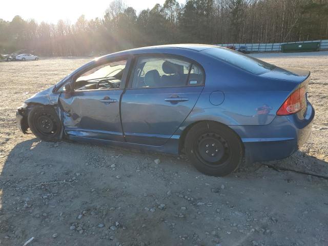 2HGFA15546H511752 - 2006 HONDA CIVIC LX BLUE photo 2